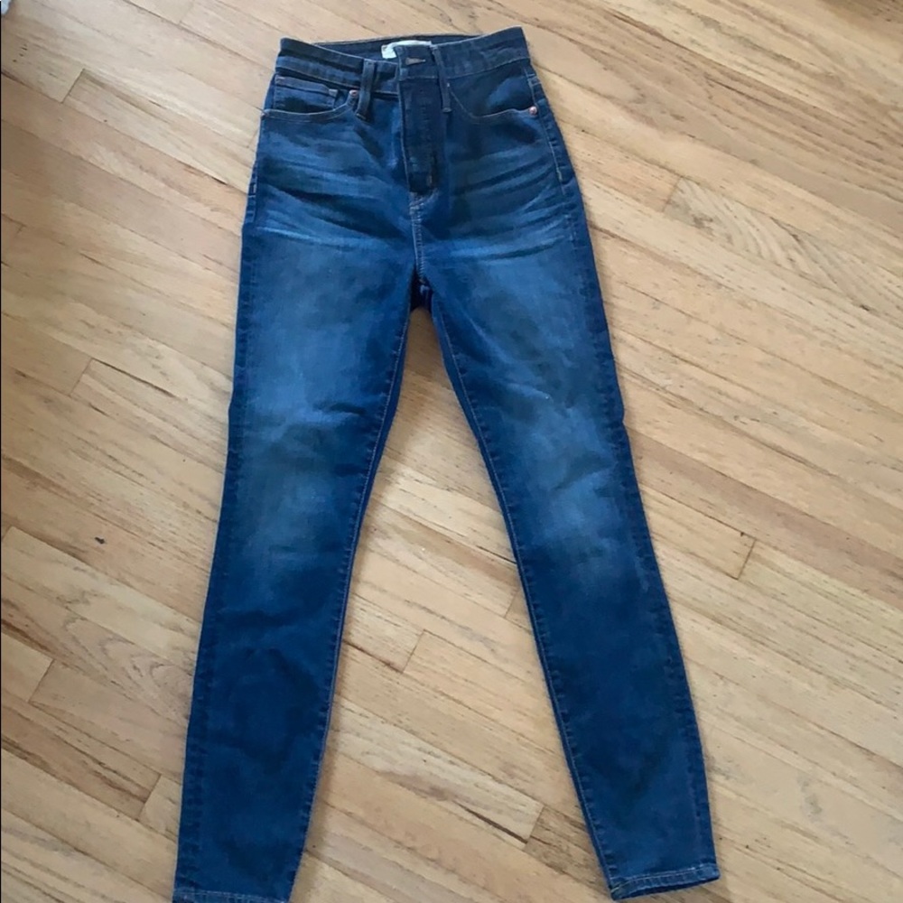 Madewell Curvy High Rise Skinny Jeans